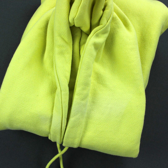 Champion Reverse Weave Hoodie Mens Large Yellow Pullover - Picture 8 of 8